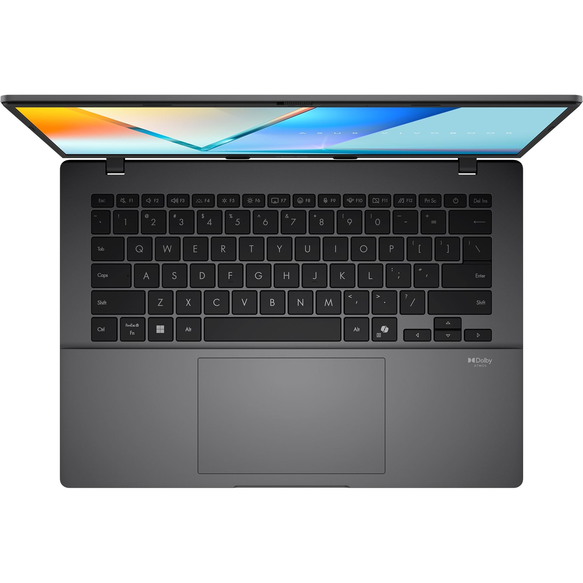 Laptop ASUS Vivobook S14 M3407KA-SF030 cu AMD Ryzen AI 5 330 (3.4/4.5GHz, 8M), 16 GB, 1TB M.2 NVMe SSD, AMD Radeon 820M, Free DOS, Negru Grafit