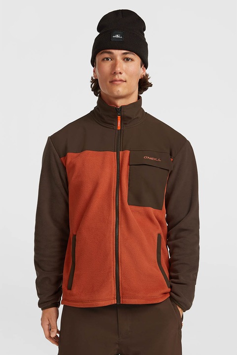 O'Neill, Jacheta din fleece, pentru schi Polartec Hyper, Maro/Portocaliu stins