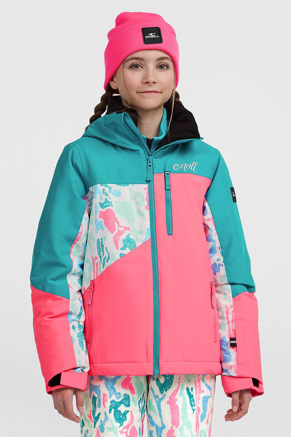 O'Neill, Geaca colorblock pentru schi si snowboard Quartzite
