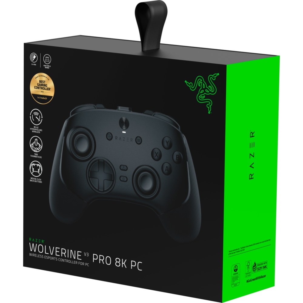 Controller Wireless Razer Wolverine V3 Pro PC, Triggere Hall