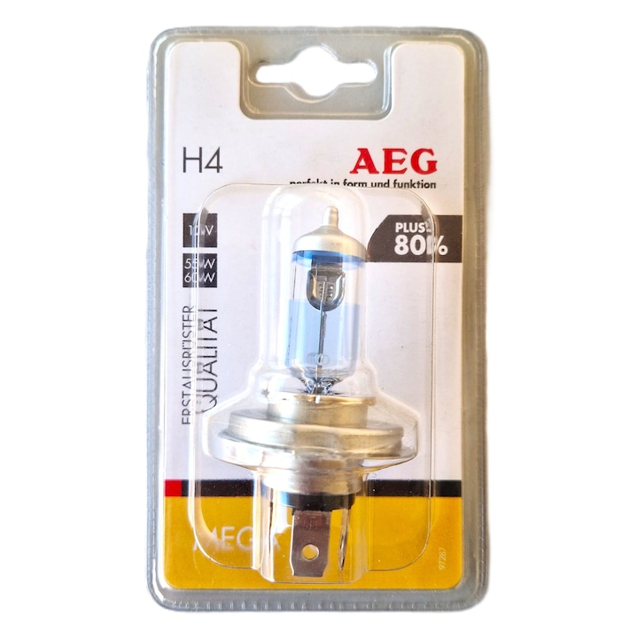 Bec auto halogen H4 12V AEG Mega +80% 97287