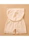 Set 2 Pantaloni scurti modelatori de maternitate, colanti modelatori pentru gravide, suport abdominal, talie inalta, negru/bej, Marimea XL