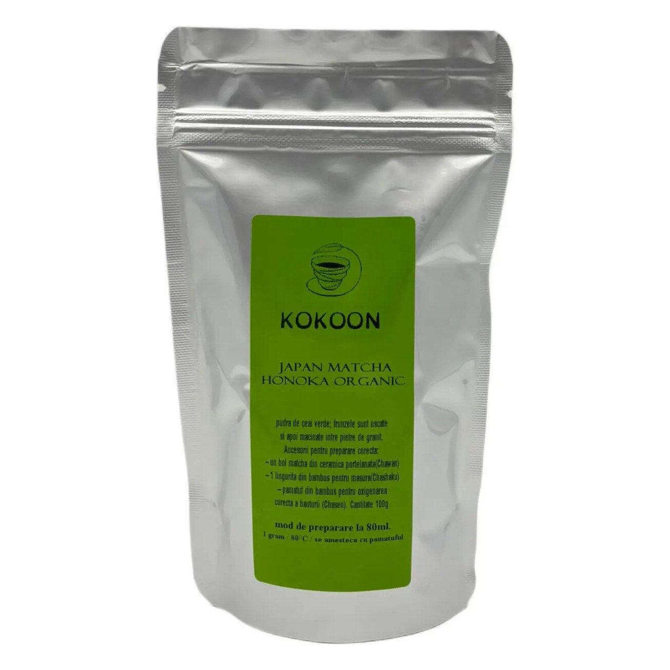 Ceai Matcha Honoka Japonez Organic 100g - eMAG.ro