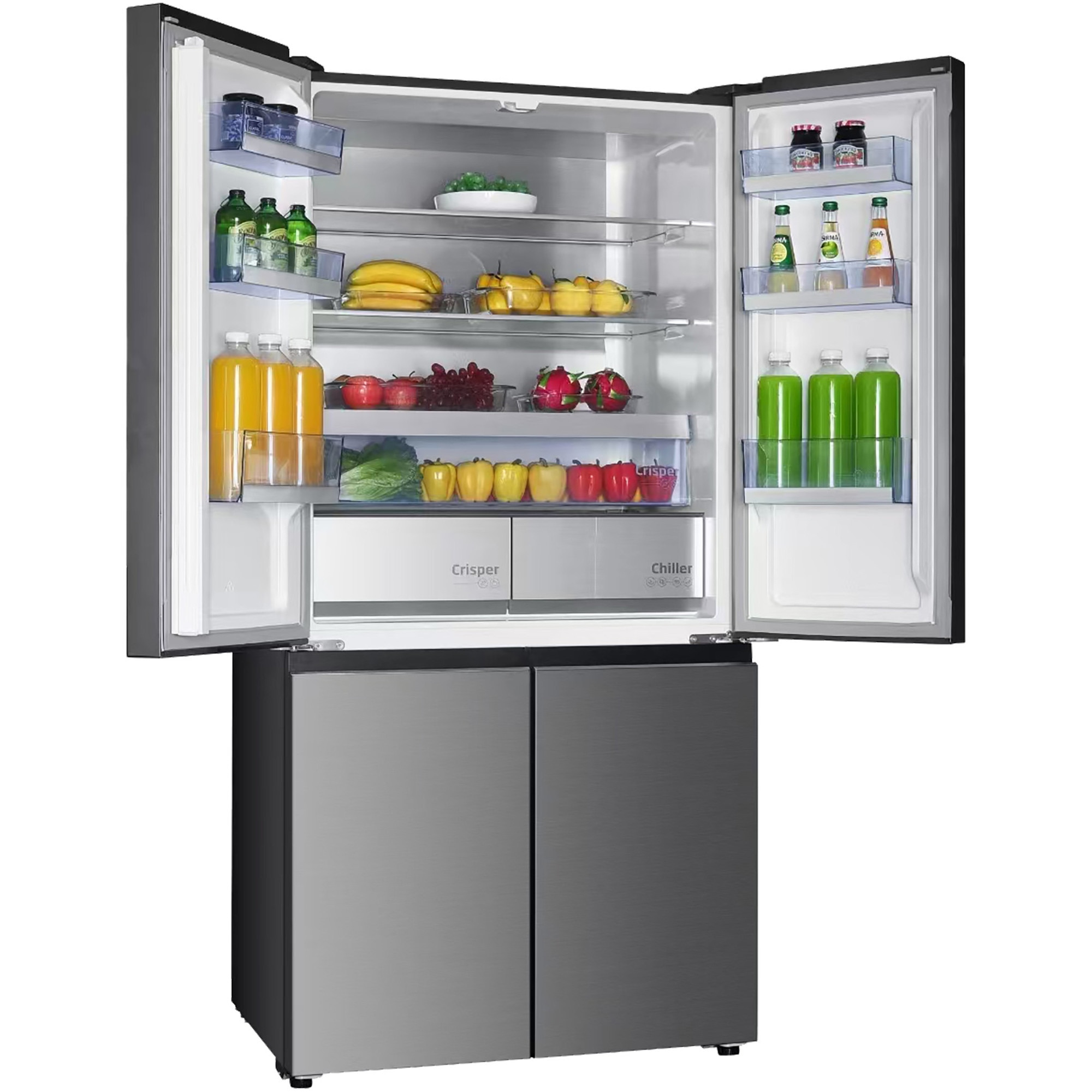 Side by side Beko GNO52223MXPN, 522 l, Clasa D, No Frost, H 190 cm