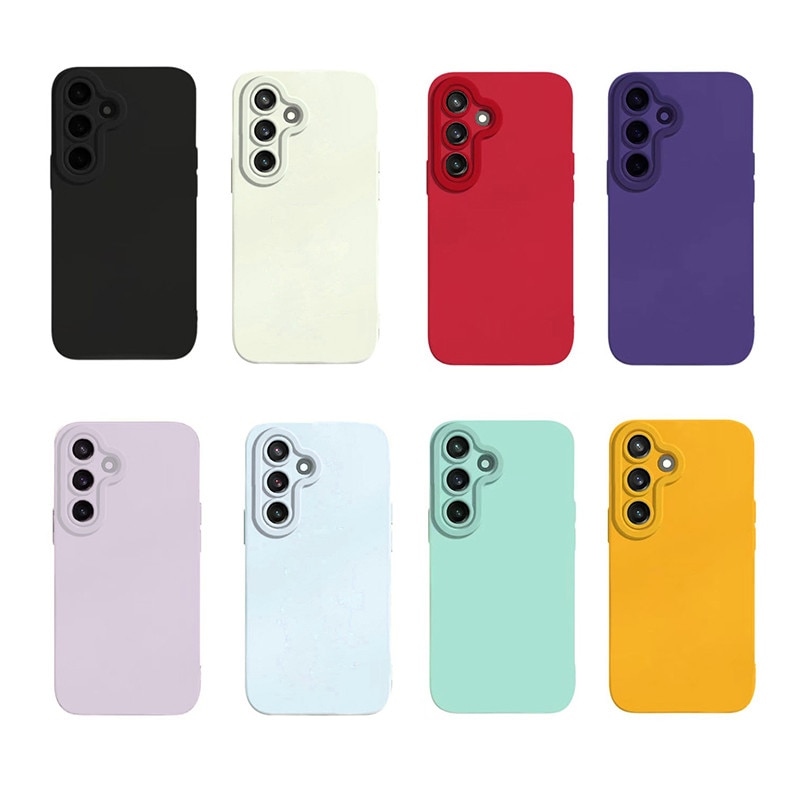 Husa telefon Samsung Galaxy S24, silicon cu captuseala din microfibra, slim