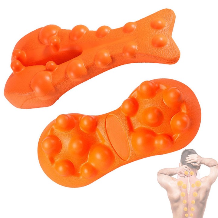 Комплект от 2 броя масажни уреди, MWAOWM, облекчаване на точките на натиск