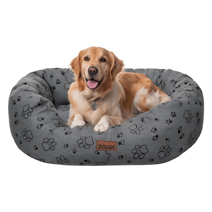 XXL легло за големи кучета, водоустойчиво, с матрак, 114x94 см