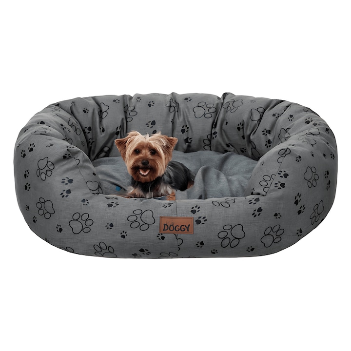 Легло за малки кучета, водоустойчиво, с матрак, 75x60 см