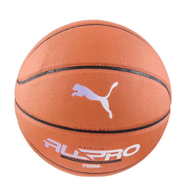 Minge de baschet Puma, neagra, pentru interior si exterior, conform standardelor FIBA