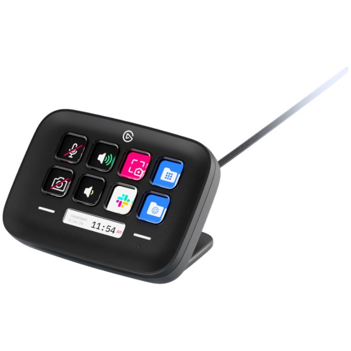 Stream Deck Elgato Neo, 8 butoane, Negru