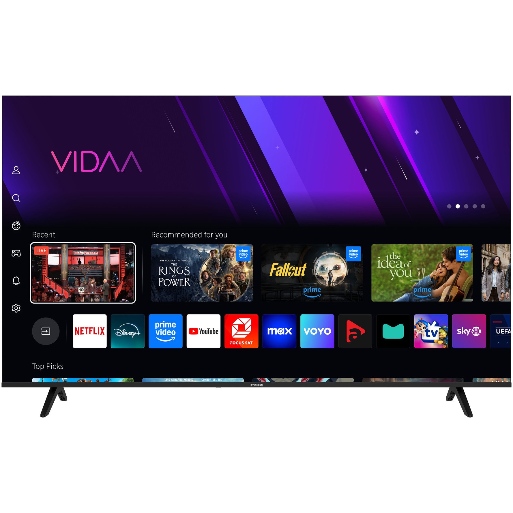 Televizor QLED Star-Light 65DM8600, 164 cm, Smart, 4K Ultra HD, Clasa E ( Model 2025 )