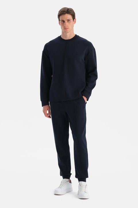 DAGI, Pantaloni sport relaxed fit, Albastru ultramarin