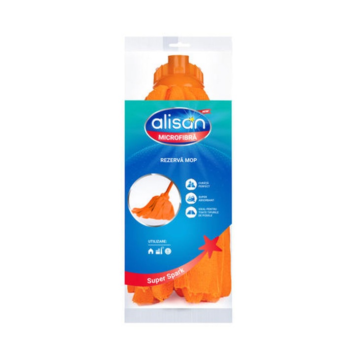 Rezerva Mop Fasii Microfibra