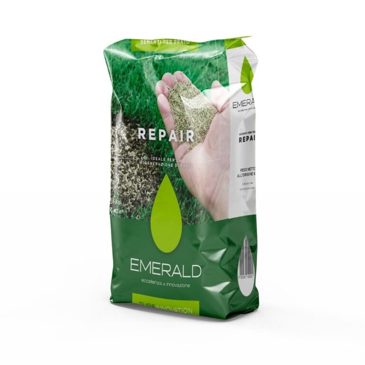 Seminte Gazon Suprainsamantare/Reinsamantare, 5 Kg – REPAIR – Emerald Green Italia