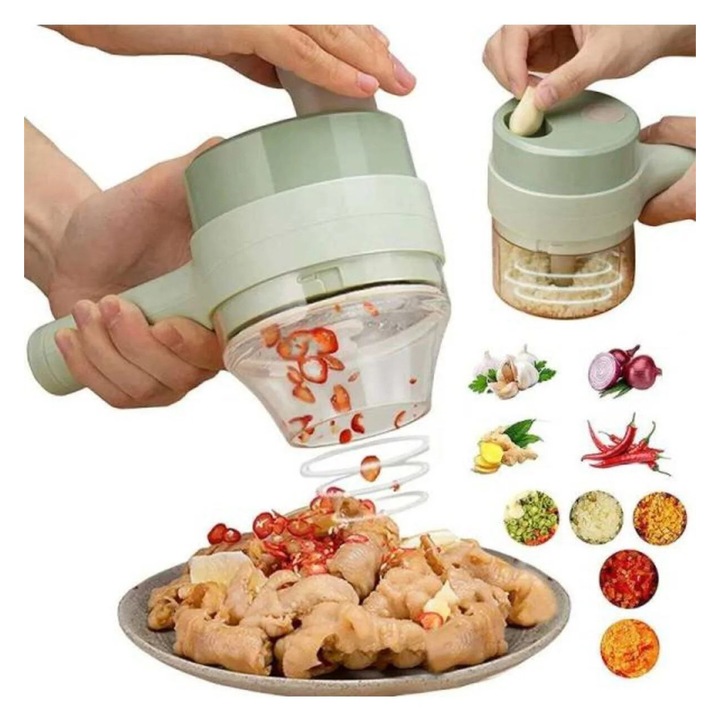 Promagg 4 az 1-ben elektromos aprító, 40 W, kompakt, 10x10x18cm