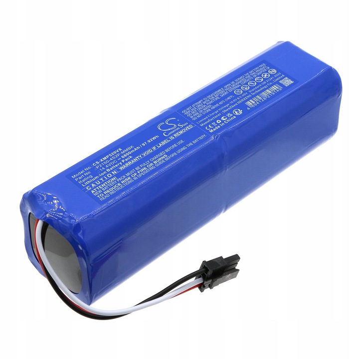 Baterie, Cameron Sino, cs-xmp520vx, 6800mAh, Li-ion, fara efect de memorie, capacitate mare, certificat CE, albastra, 1 bucata, material: Li-ion, dimensiuni: 132,80 x 38,60 x 36,80 mm, greutate: 400