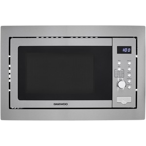 Daewoo MD-FC206GS 2-in-1 magnetron met grill, 20 l, 700 W vermogen, 800 W grill, 8 automatische programma's, 5 standen, timer, zwart