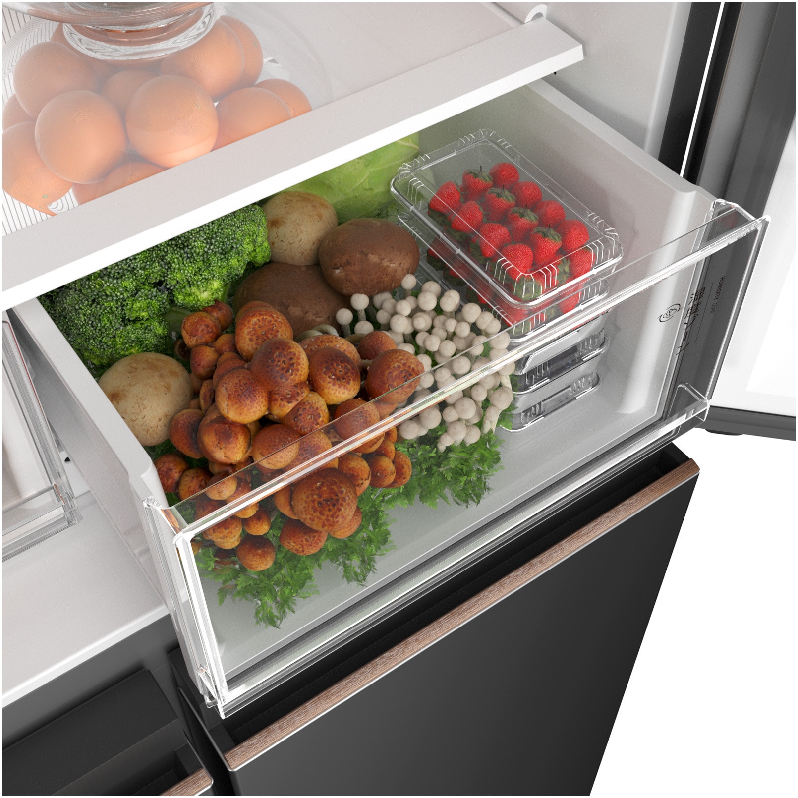 Frigider FourDoors Toshiba GR-RF677WI-PMJ(06), volum net total