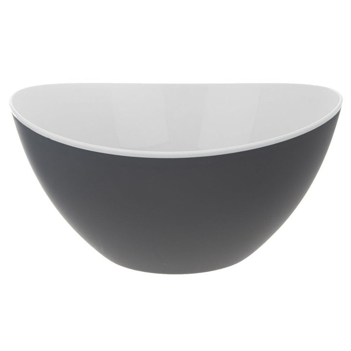 Bol turistic Artemis, 320 ml, gri, 12x11,5x6 cm