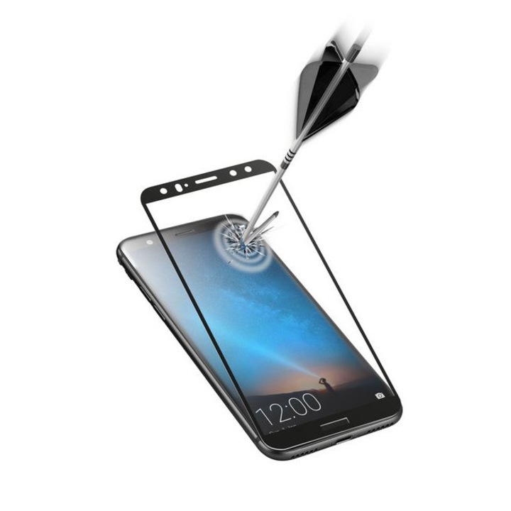 Стъклен протектор Cellularline за Huawei Mate 10 Lite, Черно