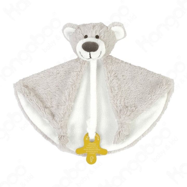 Paturica jucarie bebe - Ursulet de plus Baggio