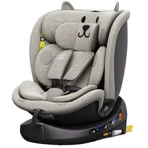 Scaun auto Joie, Rotativ cu Isofix Spin 360° Gray Flannel, 0