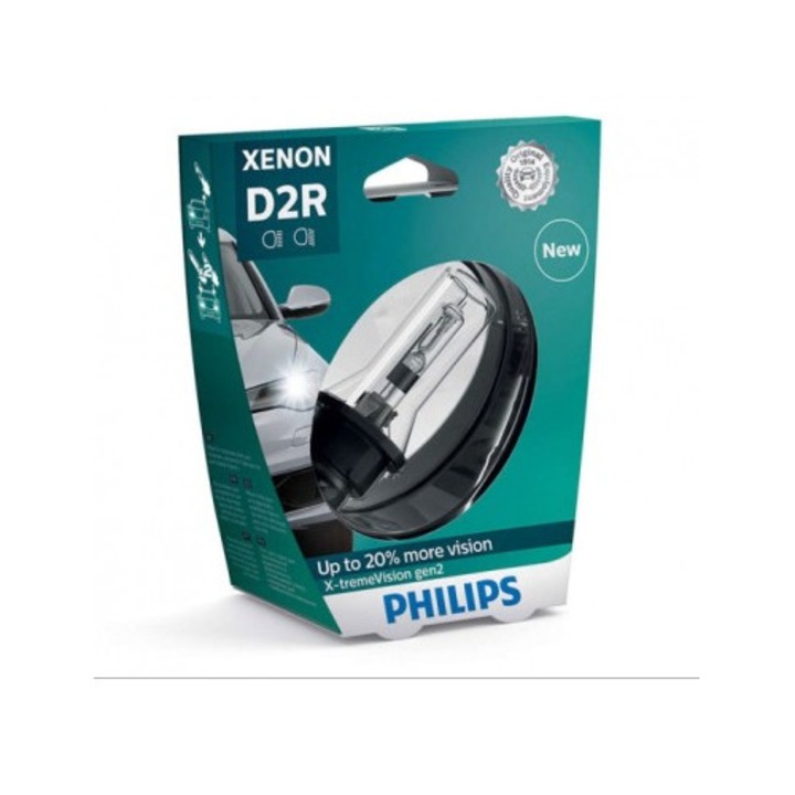 Ксенон за кола Philips D2R X-tremeVision Gen2, 4800K, 85V, 35W