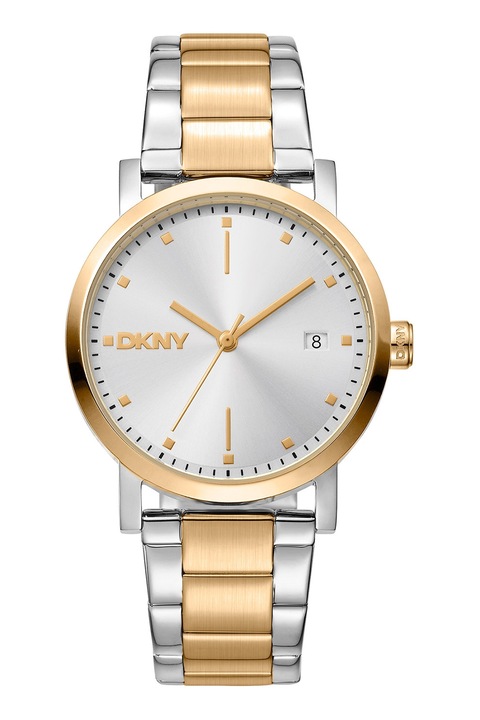 DKNY, Kvarc karóra logós számlappal, Ezüstszín, Aranyszín