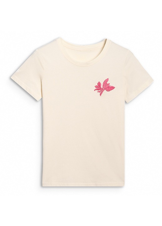 4F póló, botanikus, ekrü, Ekrü