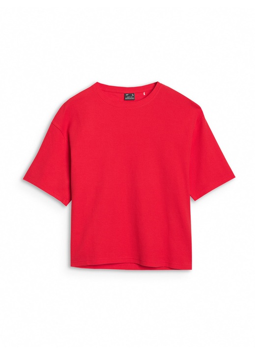 Tricou Femei 4F Rosu Bumbac 100, Rosu