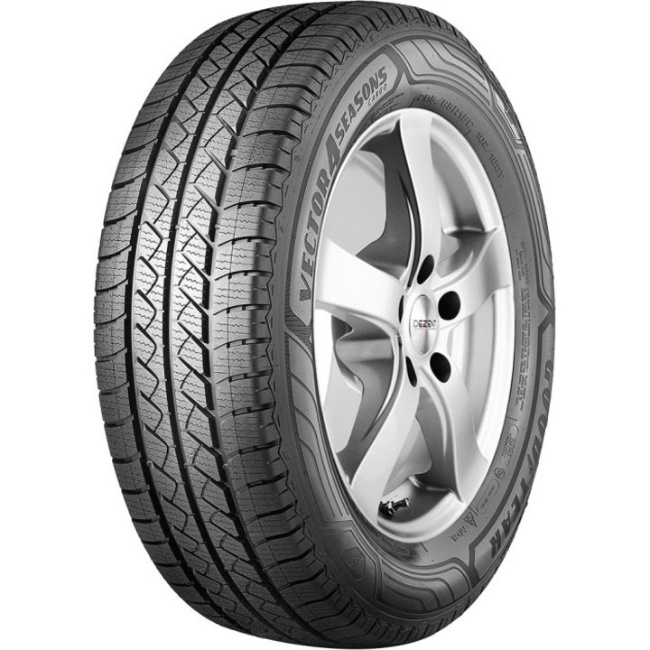 Anvelope camioane Goodyear Vector 4Seasons Cargo 205/65 R16C 107/105T 8PR, sezon all season, 16 inch