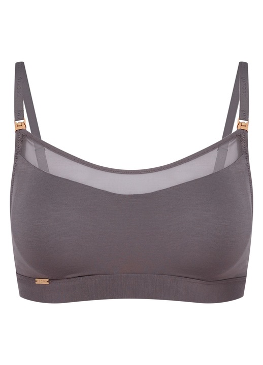 Sutien dama de alaptare, gri Blissy Esotiq, Gri