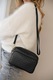 Anna Morellini, Geanta crossbody de piele Tabita, Negru