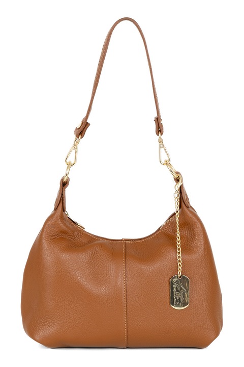 Anna Morellini, Geanta de piele cu bareta detasabila de umar, Maro scortisoara