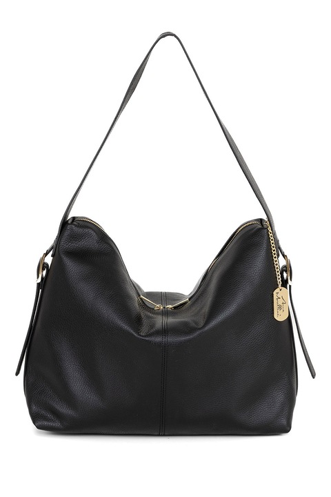 Anna Morellini, Кожена чанта за рамо, Черен