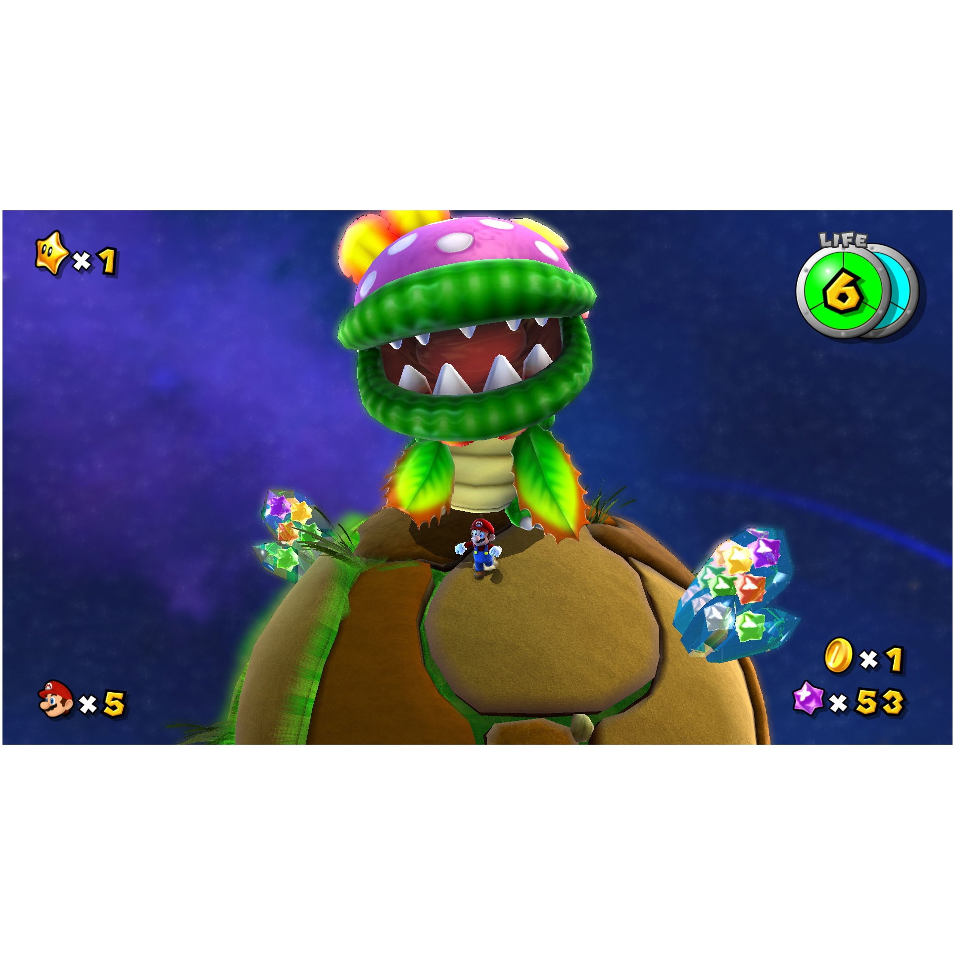 Joc Super Mario Galaxy 1 + Super Mario Galaxy 2 pentru Nintendo