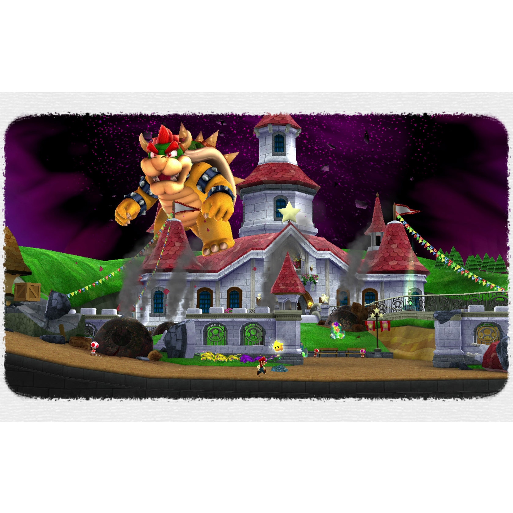 シンバ 　　　CELLTER GALAXY ＆ GALAXY FRAME Joc Super Mario Galaxy 1 + Super Mario Galaxy 2 pentru Nintendo