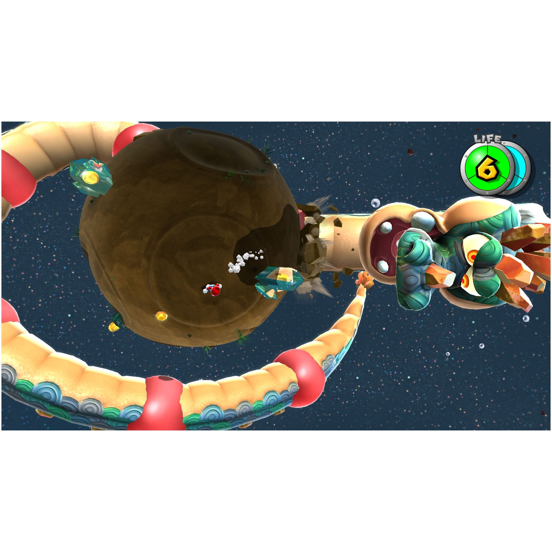 Joc Super Mario Galaxy 1 + Super Mario Galaxy 2 pentru Nintendo