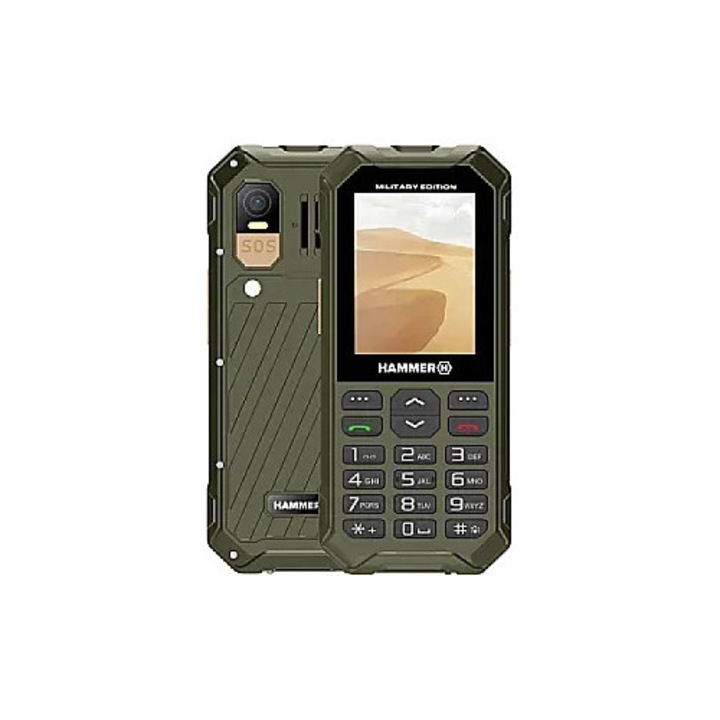 Telefon Hammer Armor, 4G, 32MB, 64MB, Negru