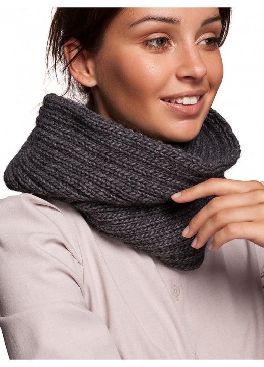 Esarfa Infinity BE Knit, Model 148892, Gri