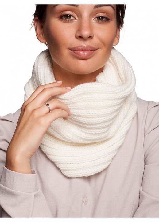 Esarfa Infinity BE Knit, Model 148891, Bej