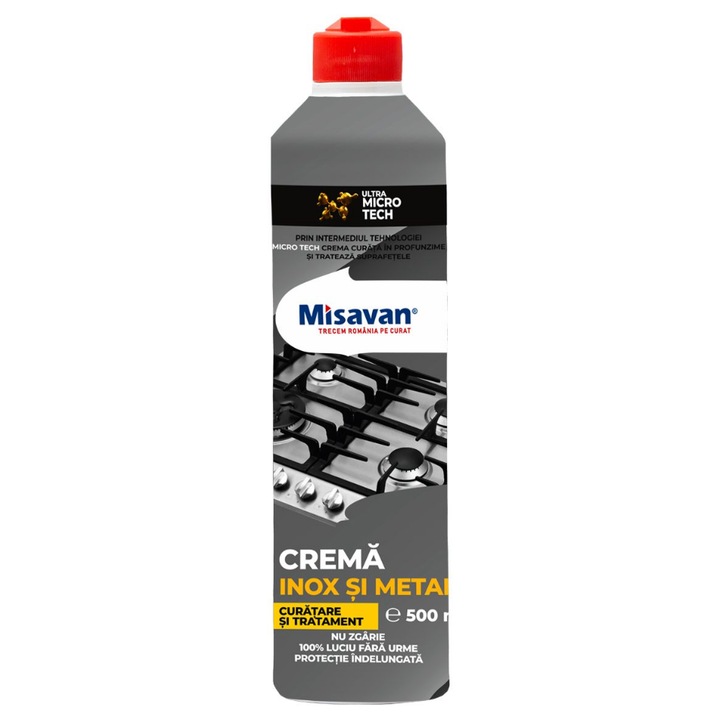 Crema Tratament Inox Si Metale 500ml, Misavan - 30709