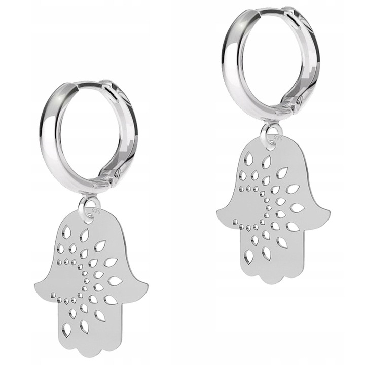 Ezüst Talizmán, Larezo, 100% 925-ös Ezüst, Tökéletes Ajándék Ötlet, Díszdobozzal, Leverback Zárrendszer, 0.3 g, 1.8 cm, Ezüst