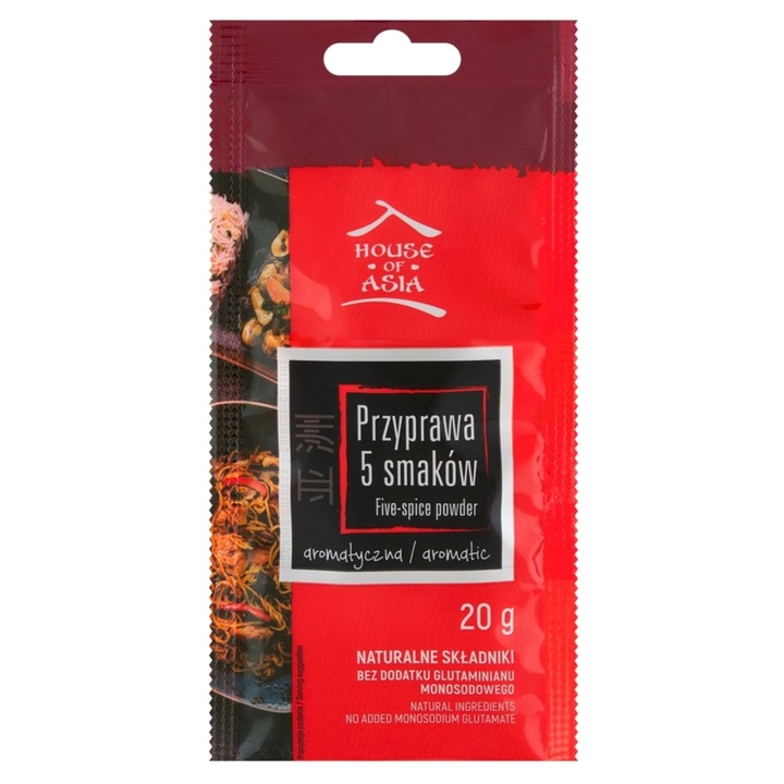 Condiment House of Asia 5 arome 20g, natural, fara zahar, fara glutamat