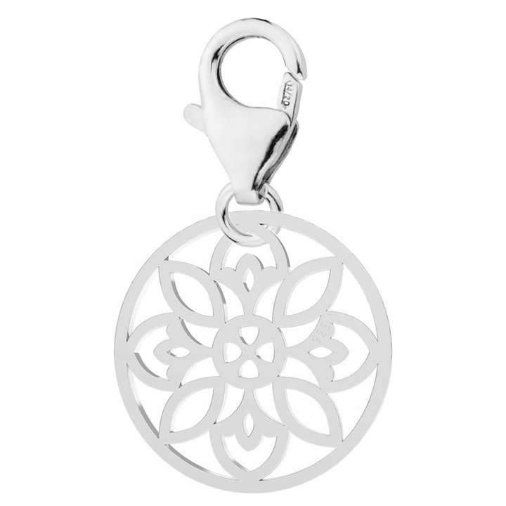 Ezüst Talizmán, Larezo, 100% 925-ös Ezüst, Tökéletes Ajándék Ötlet, Díszdobozzal, Kapocs Nélkül, 0.3 g, 1.5 cm, Ezüstszínű