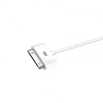 Duracell, Cablu de Date USB, MFI Apple iPhone 4/4S, 30-pin, 1 m, Alb Duracell, Cablu de Date USB, MFI Apple iPhone 4/4S, 30-pin, 1 m, Alb
