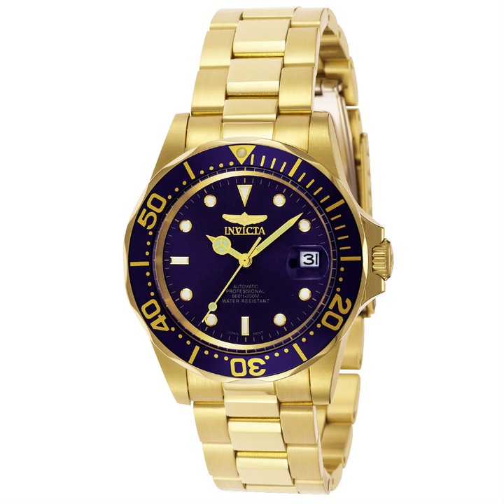 Ceas barbatesc INVICTA Pro Diver 8930, Automatic, otel inoxidabil, 200 m