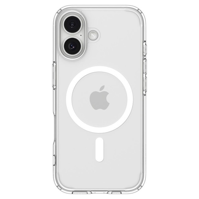 Husa Spigen Pentru iPhone 17, Ultra Hybrid MagSafe, Protectie La Camere si Colturi, Functie MagSafe, Clear/White