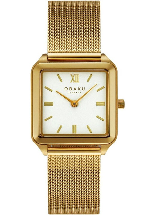 Női karóra, Obaku, kvarc szerkezet, 30m vízálló, 30x30mm