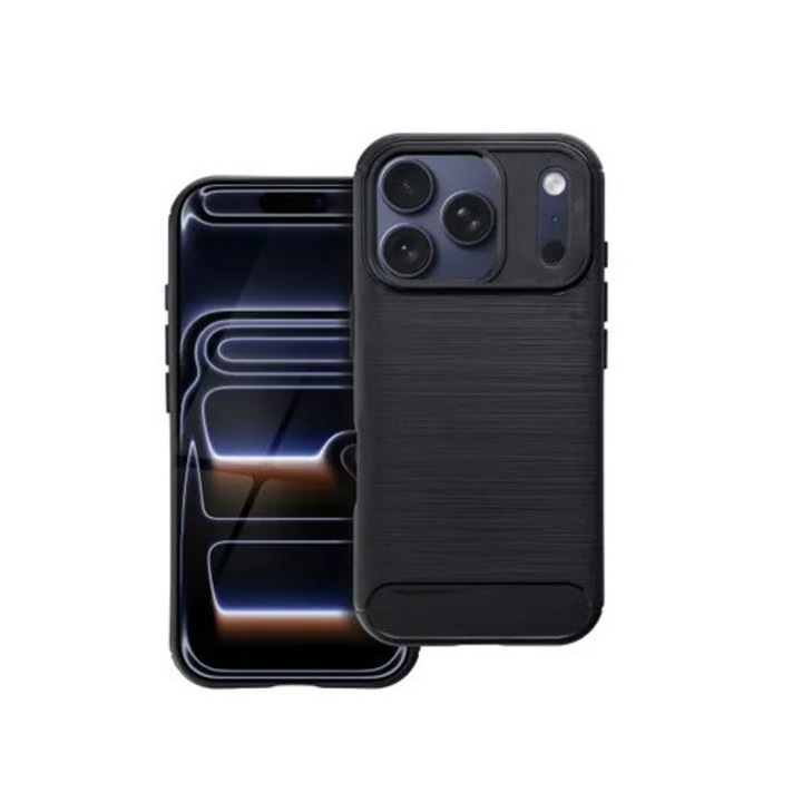 iPhone 17 PRO tok készülékhez karbonfekete